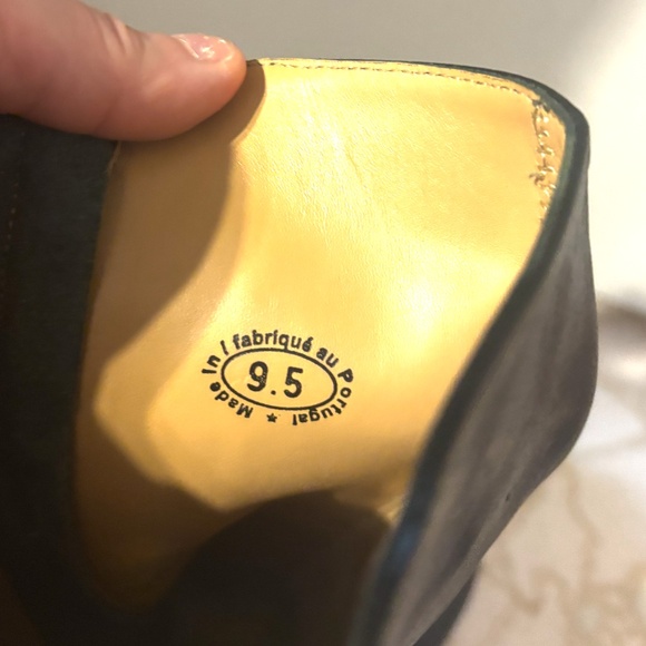 Fluevog Hopefuls Kanawa slouchy leather boots GUC - Picture 12 of 14